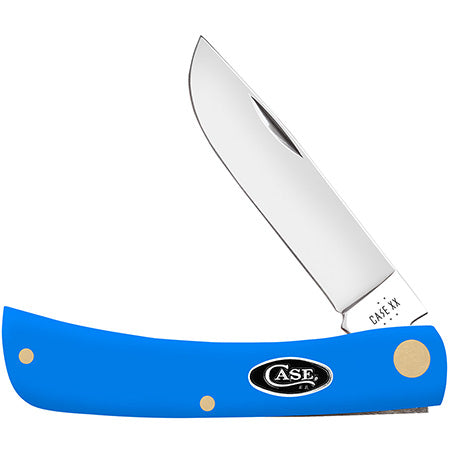 Case Cutlery Sod Buster Jr Light Blue Synthetic Handle Stainless Blade 68905