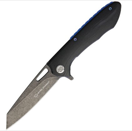WithArmour 077BK Sheepfoot Linerlock Knife Flipper with Bearing Pivot