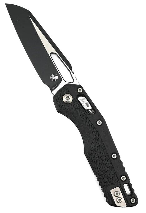 Microtech Standard Issue MSI Ram-Lok Knife Black Polymer (3.9" Two-Tone) 210T-1PMBK
