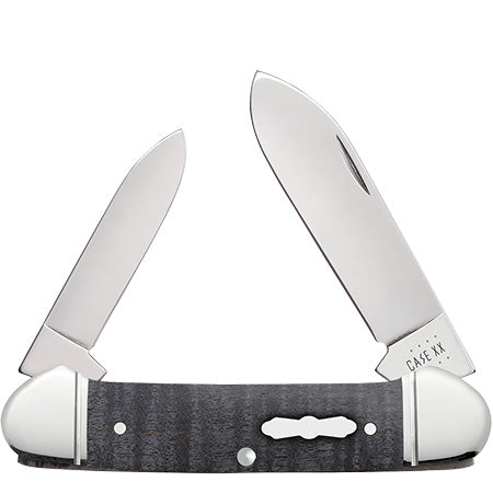 Case Black Curly Maple Canoe 10734