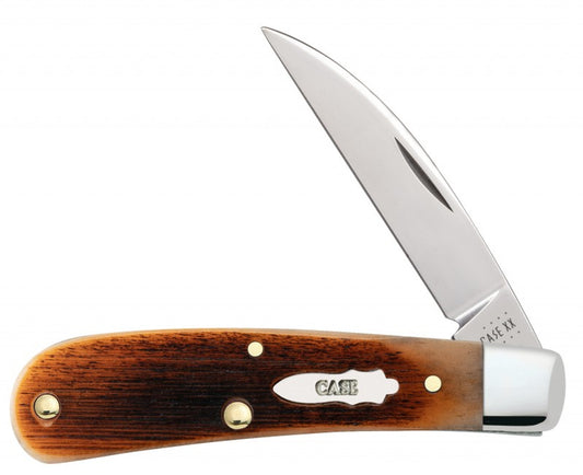 Case Sway Back Barehead Amber Bone 17894