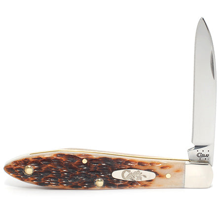 Amber Bone Tear Drop 00246