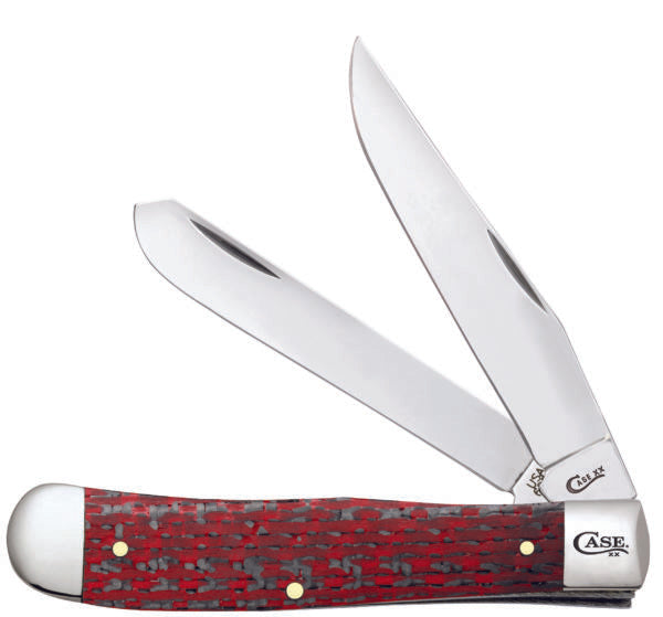 Case Trapper Red and Black Carbon Fiber CV 25925
