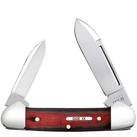 Case Baby Butterbean Red and Black Micarta 27854