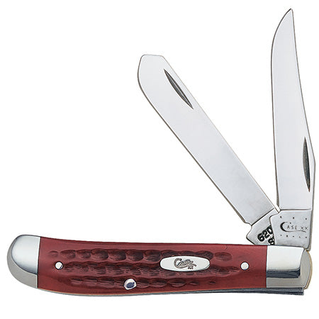 Pocket Worn Old Red Bone Mini Trapper 00784