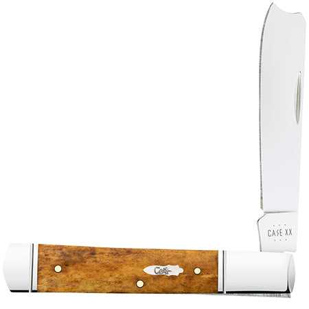 Case SMOOTH ANTIQUE BONE RAZOR Item #58211 - (61005RAZ SS)