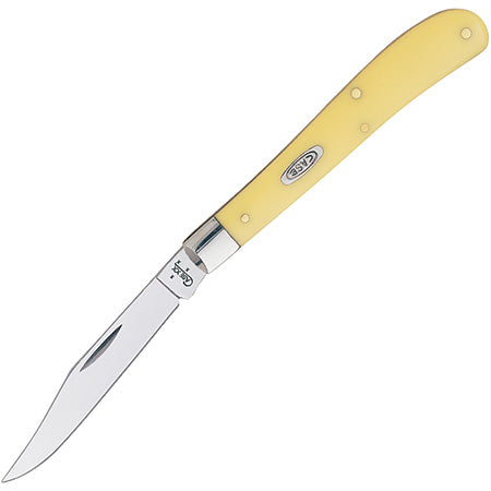 Yellow Synthetic Smooth Slimline Trapper (CV) 00031