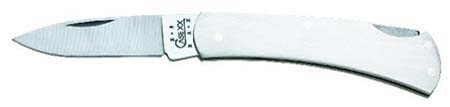 Brushed Stainless Steel Caliber Executive Lockback  00041