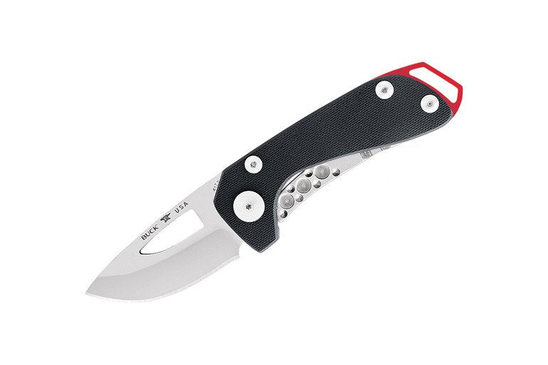 Buck 417 Budgie Knife Black G10 S35VN