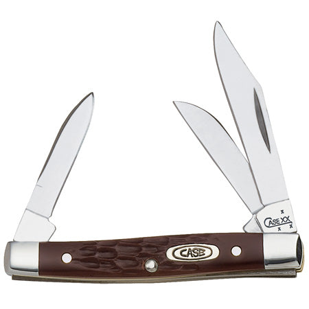 Brown Synthetic Small Stockman  00081