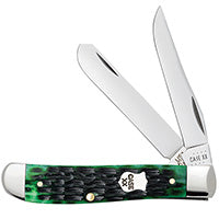 Bermuda Green Bone Crandall Jig Mini Trapper w/Tin